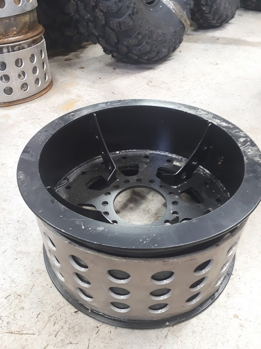 Split wheel beadlock double