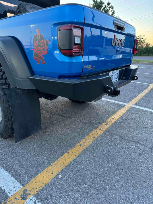 Rear bumper wide for JL