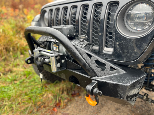 Front bumper stubby stinger