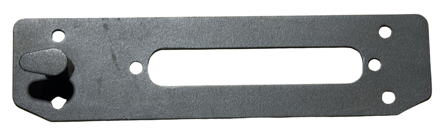 Plaque pour accueillir guide de treuil pour JK/JKU Rubicon