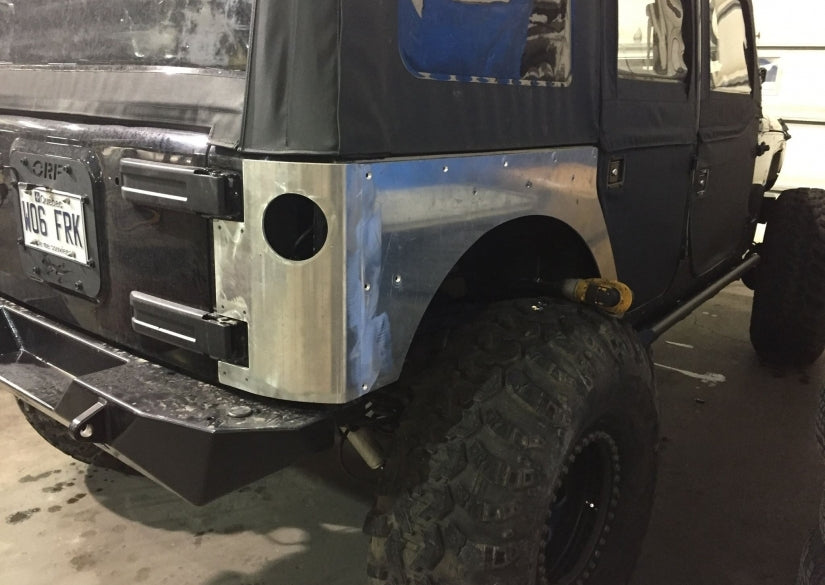 Jeep Wrangler JKU REAR CORNER SKIN
