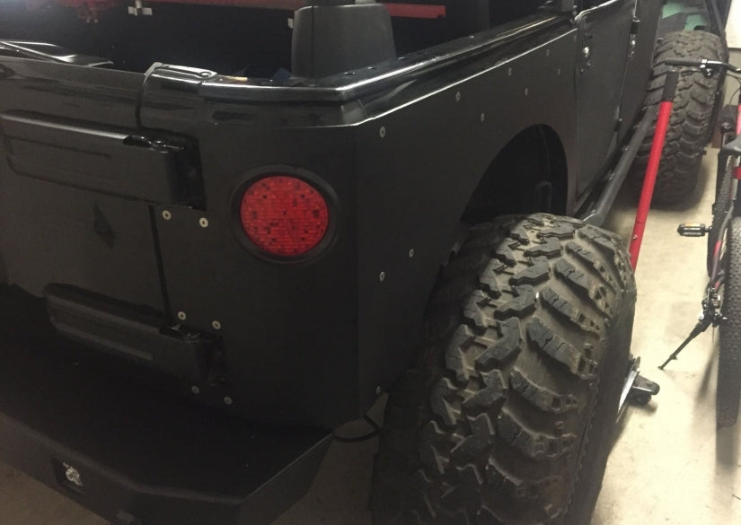 Jeep Wrangler JKU REAR CORNER SKIN