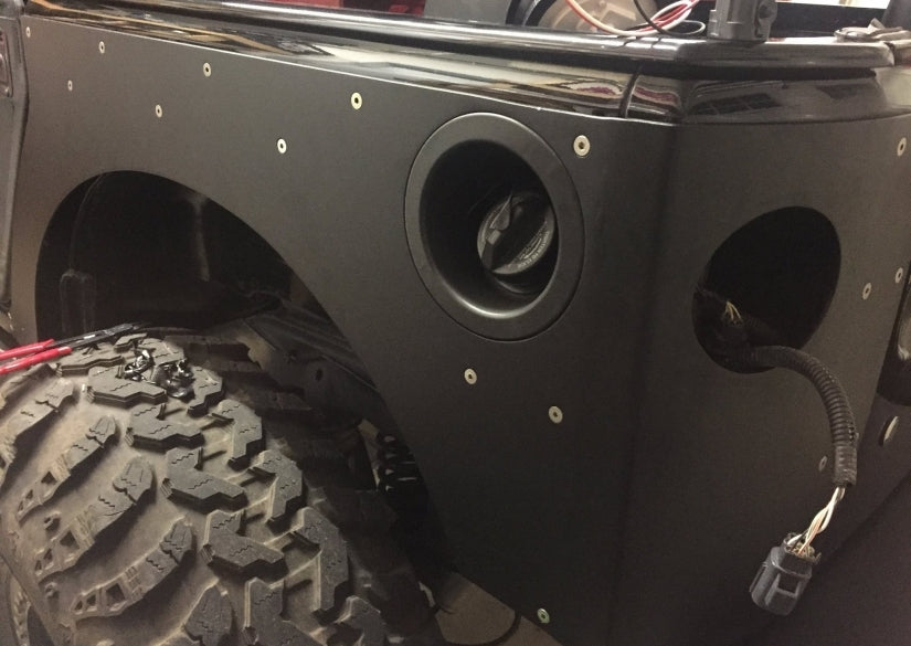 Jeep Wrangler JKU REAR CORNER SKIN