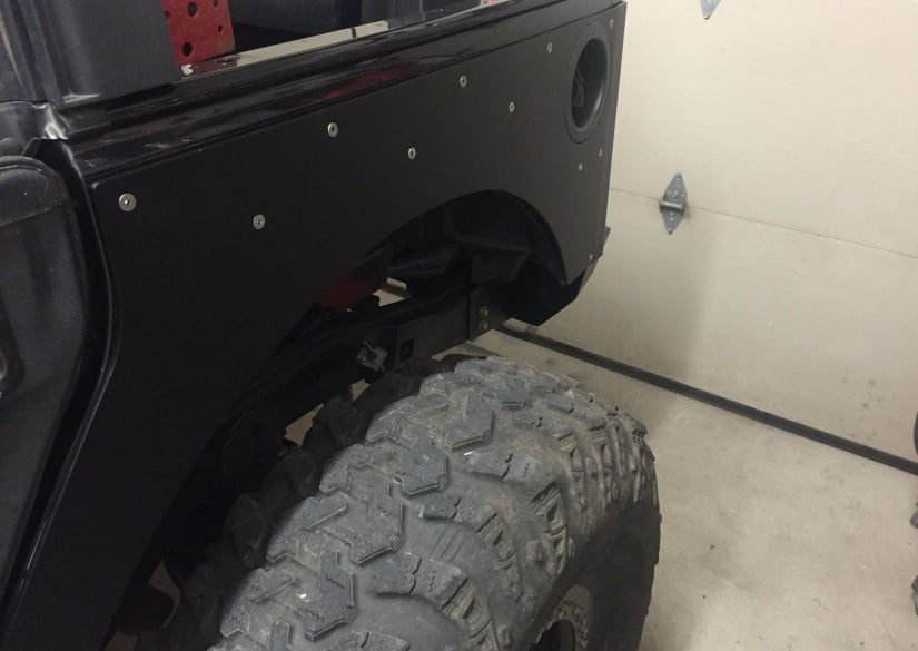 Jeep Wrangler JKU REAR CORNER SKIN