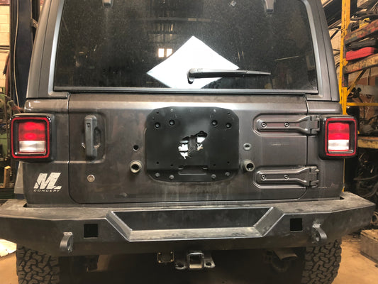 JL OEM TIRE CARRIER SPACER