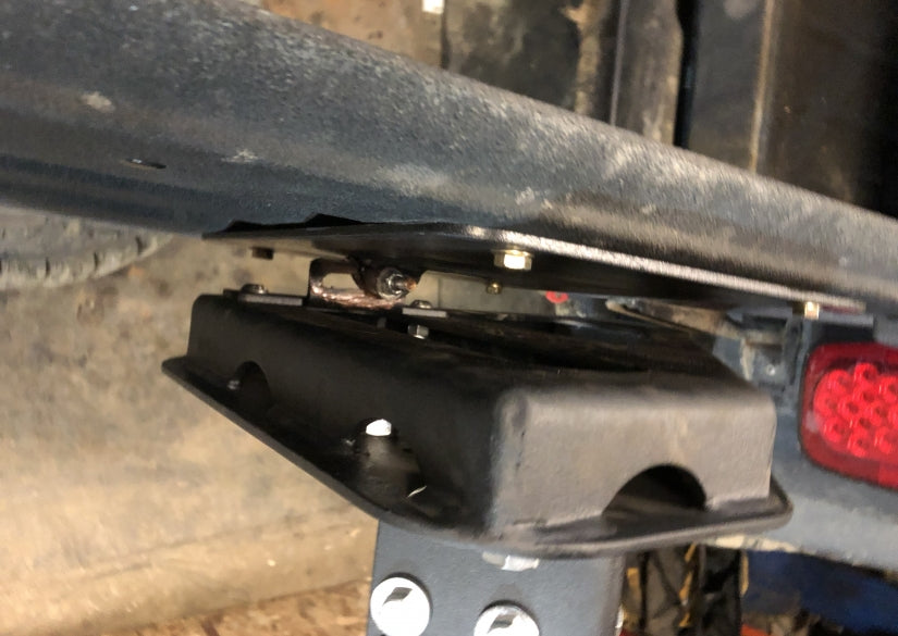 Rear bumper Tire carrier for Jeep Wrangler TJ