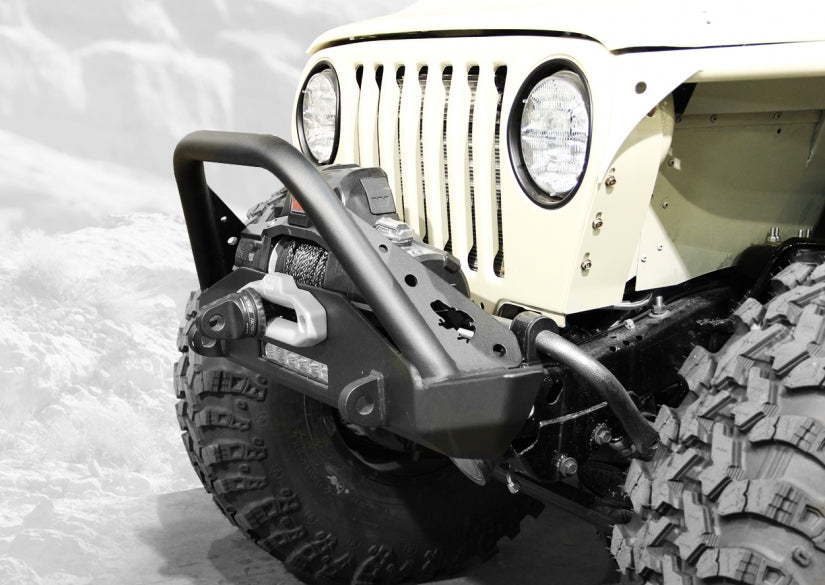 Front bumper short prerunner for Jeep Wrangler TJ