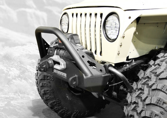 Front bumper short prerunner for Jeep Wrangler TJ
