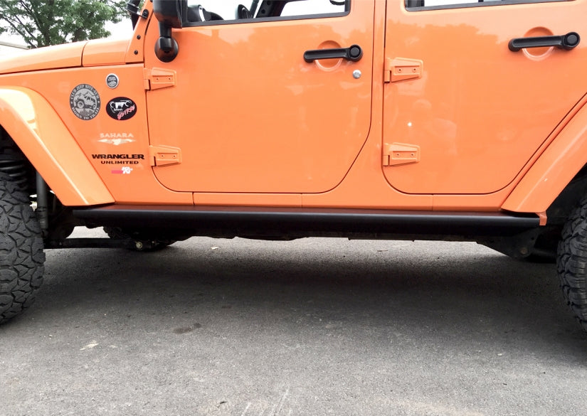Rocker beam rock sliders JK/JKU
