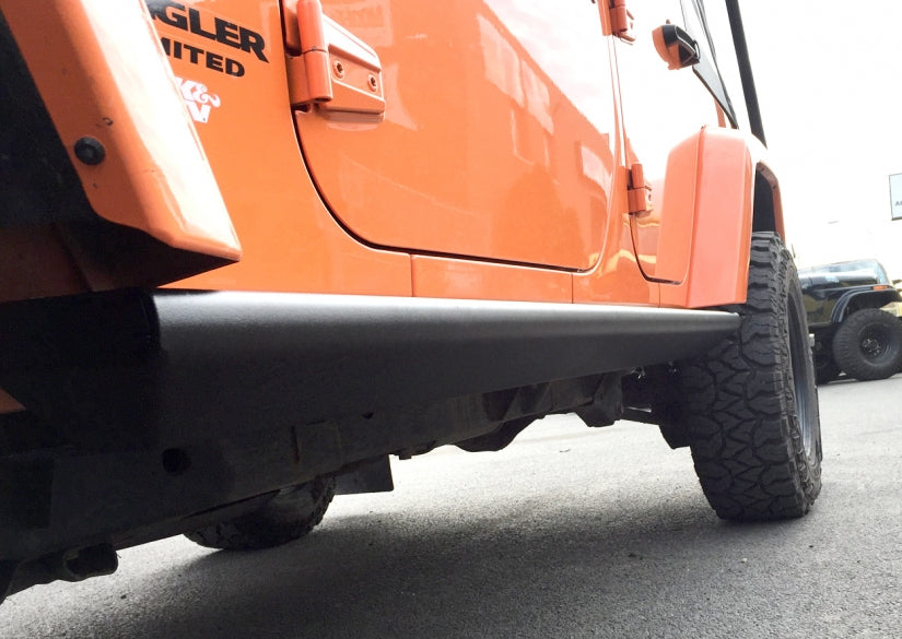 Rocker beam rock sliders JK/JKU