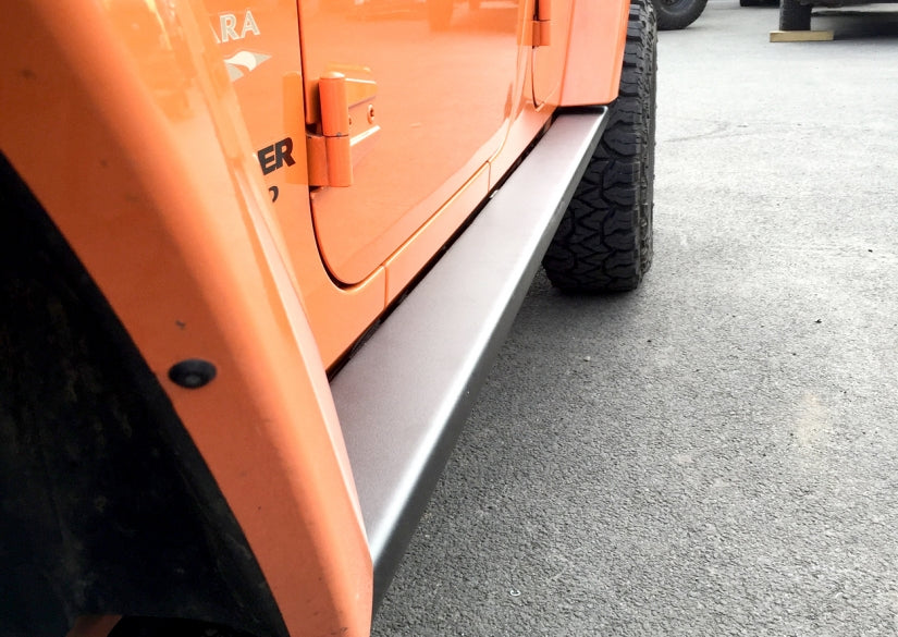 Rocker beam rock sliders JK/JKU