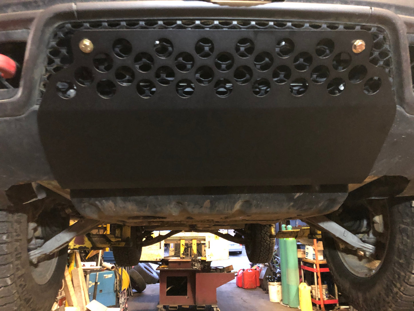 Front skid plate