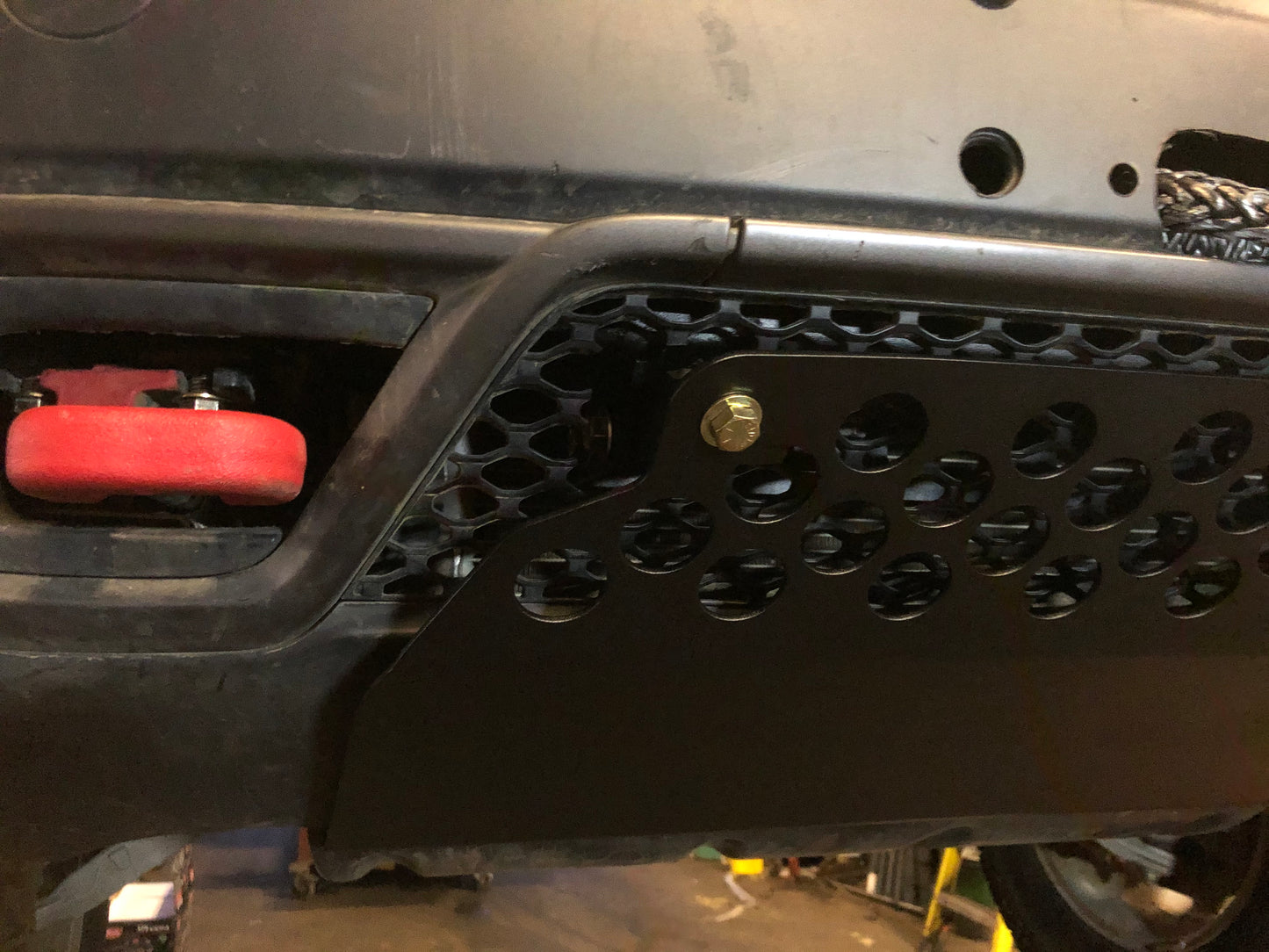 Front skid plate