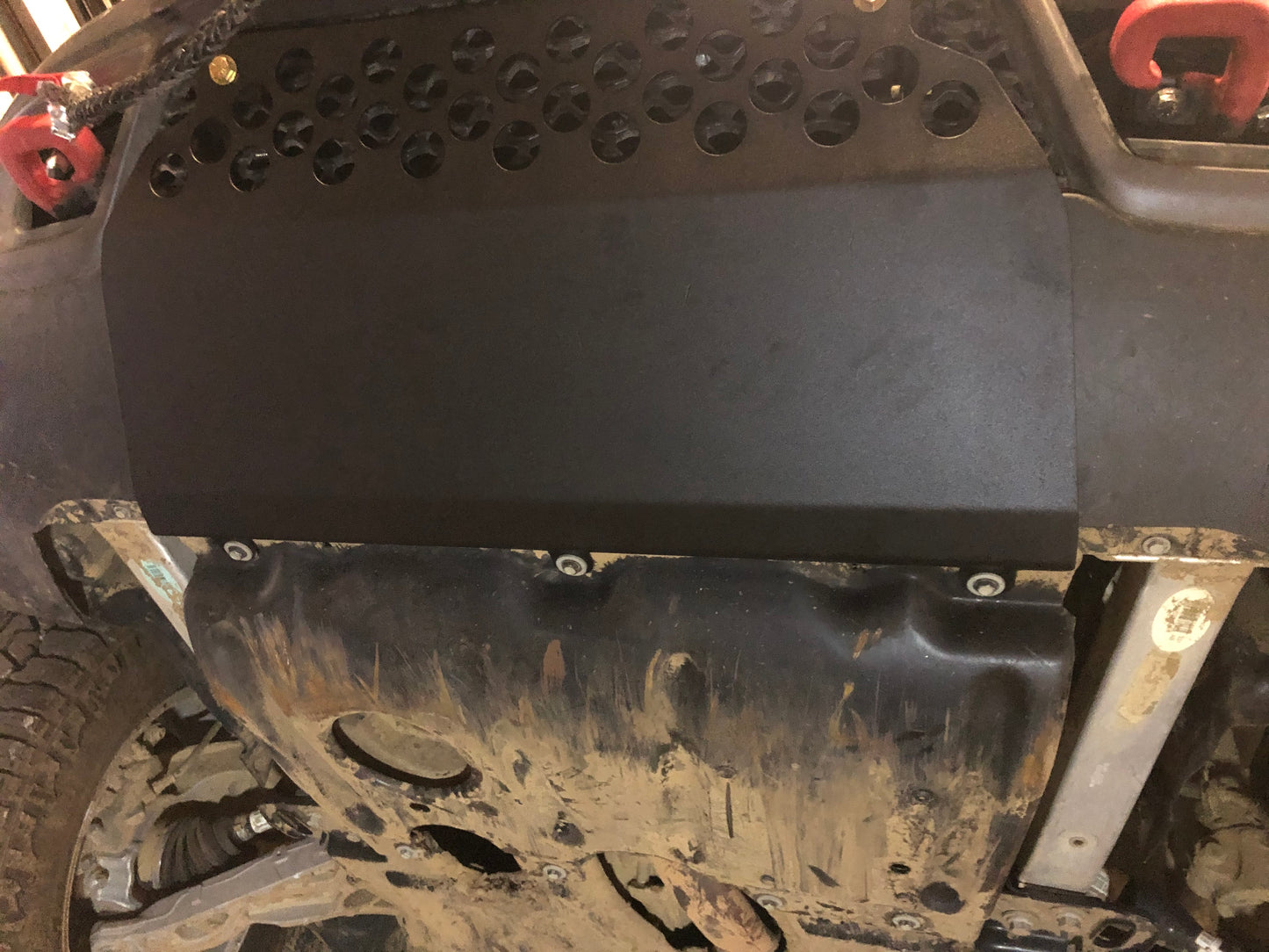 Front skid plate