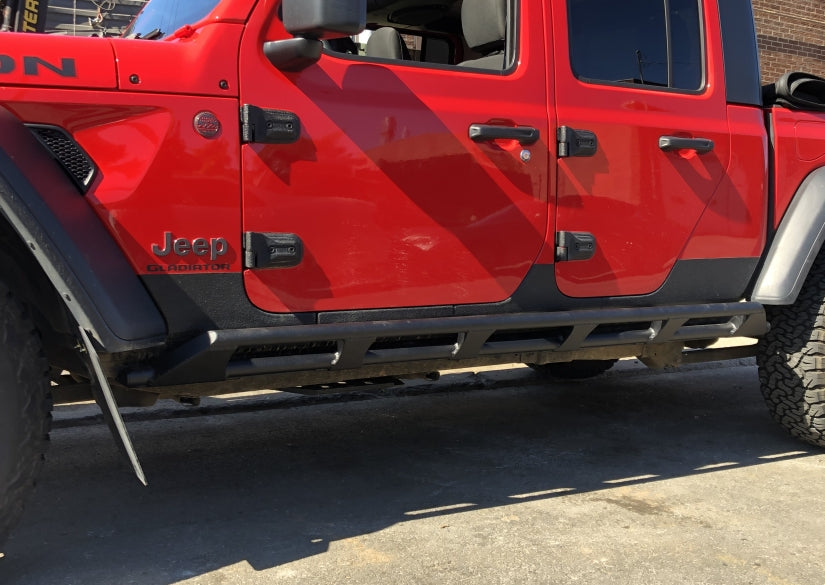 Protection de bas de caisse de type ''rockcrusher'' pour Gladiator