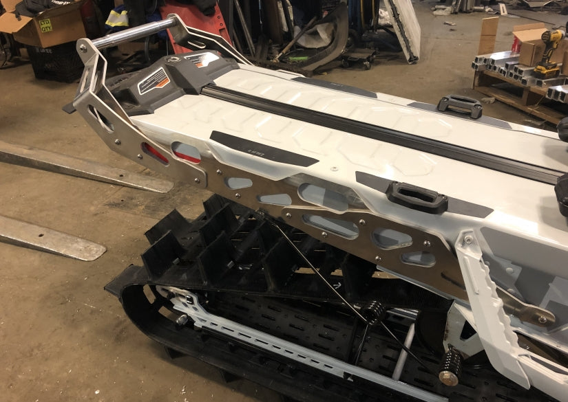 HD rear bumper for Snowmobile