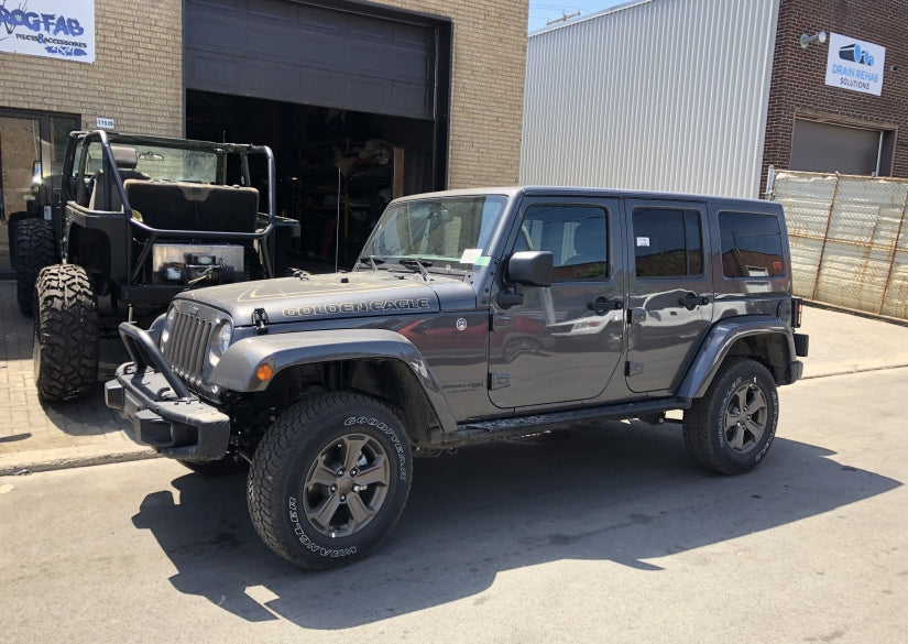 JL OEM Front bumper prerunner bar