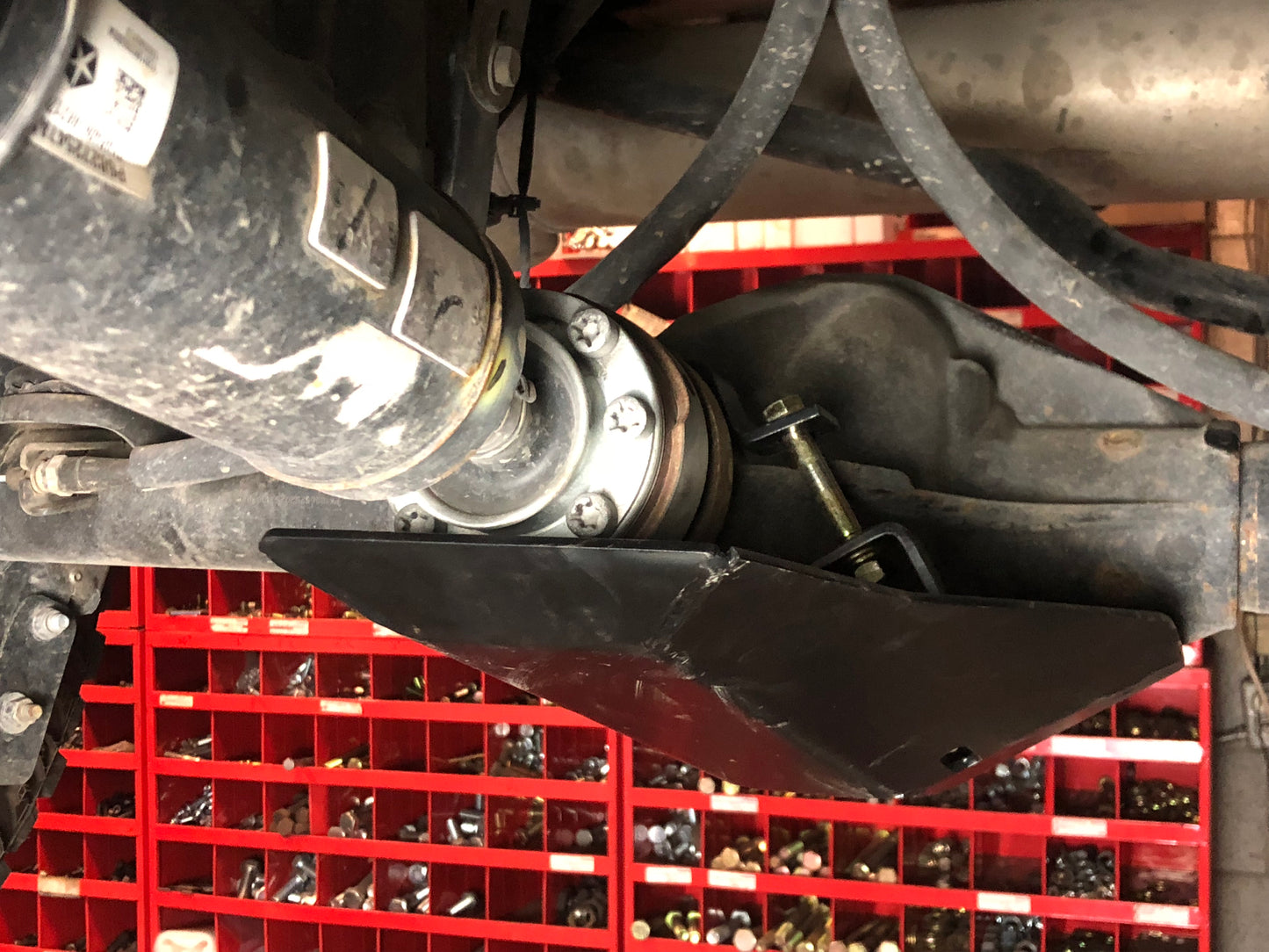 JL RUBICON REAR PIGNION SKID