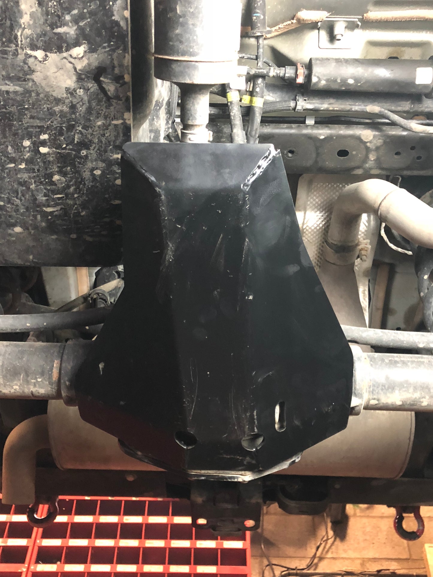 JL RUBICON REAR PIGNION SKID