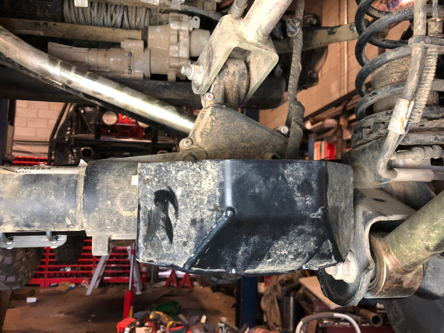 JL AXLE DISCONNECT SKID