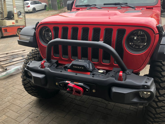 JL OEM steel bumper winch plate