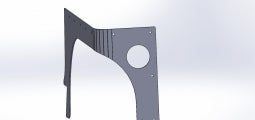 Renfort de coin arrière type ''skinny type2'' Jeep Wrangler TJ