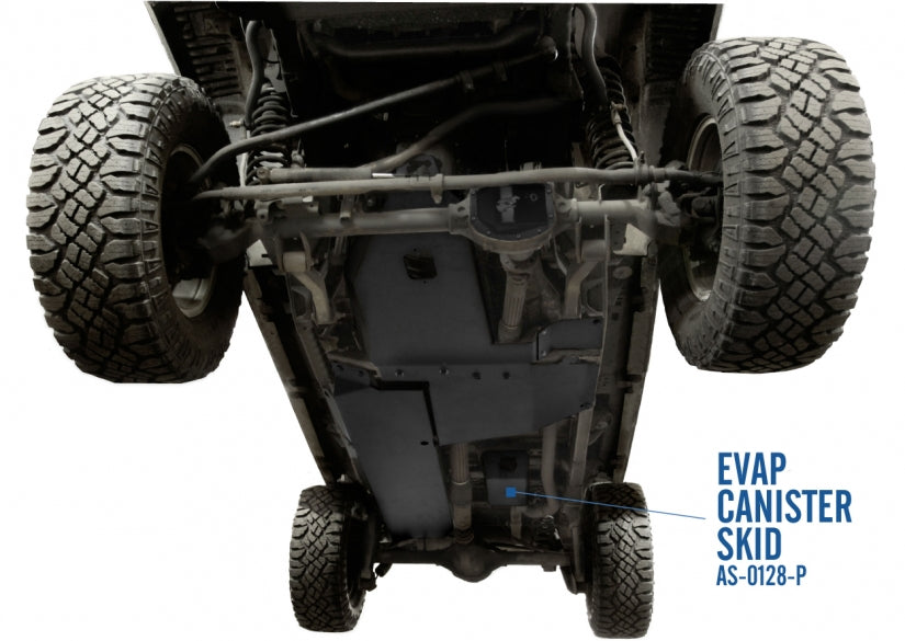 Protection du collecteur d'évaporation et le tuyau arrière Jeep Wrangler JK