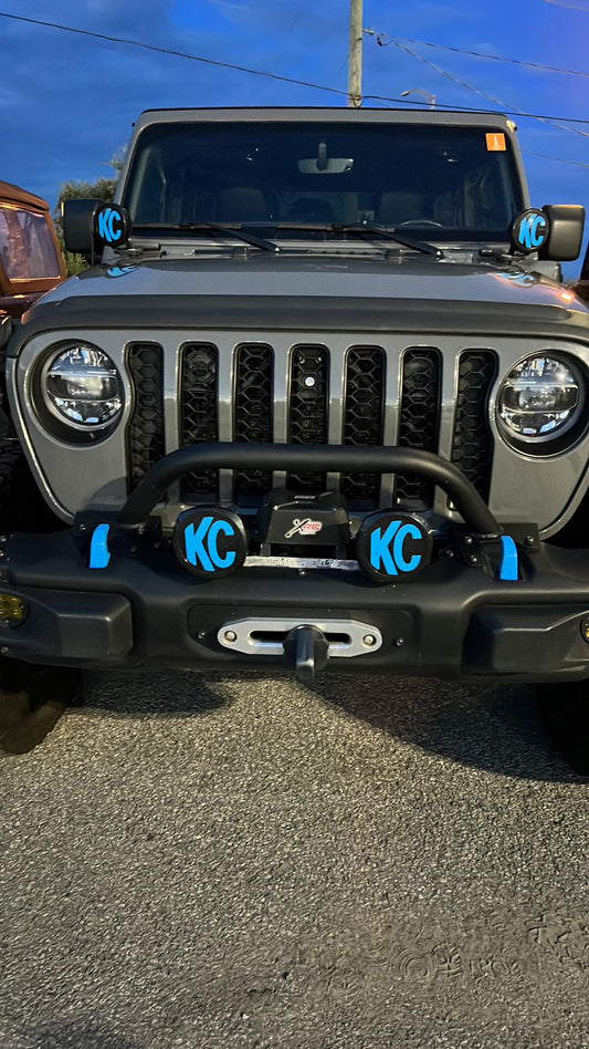 Barre de pare-chocs avant de style ''prerunner'' pour Jeep Wrangler JL-JLU