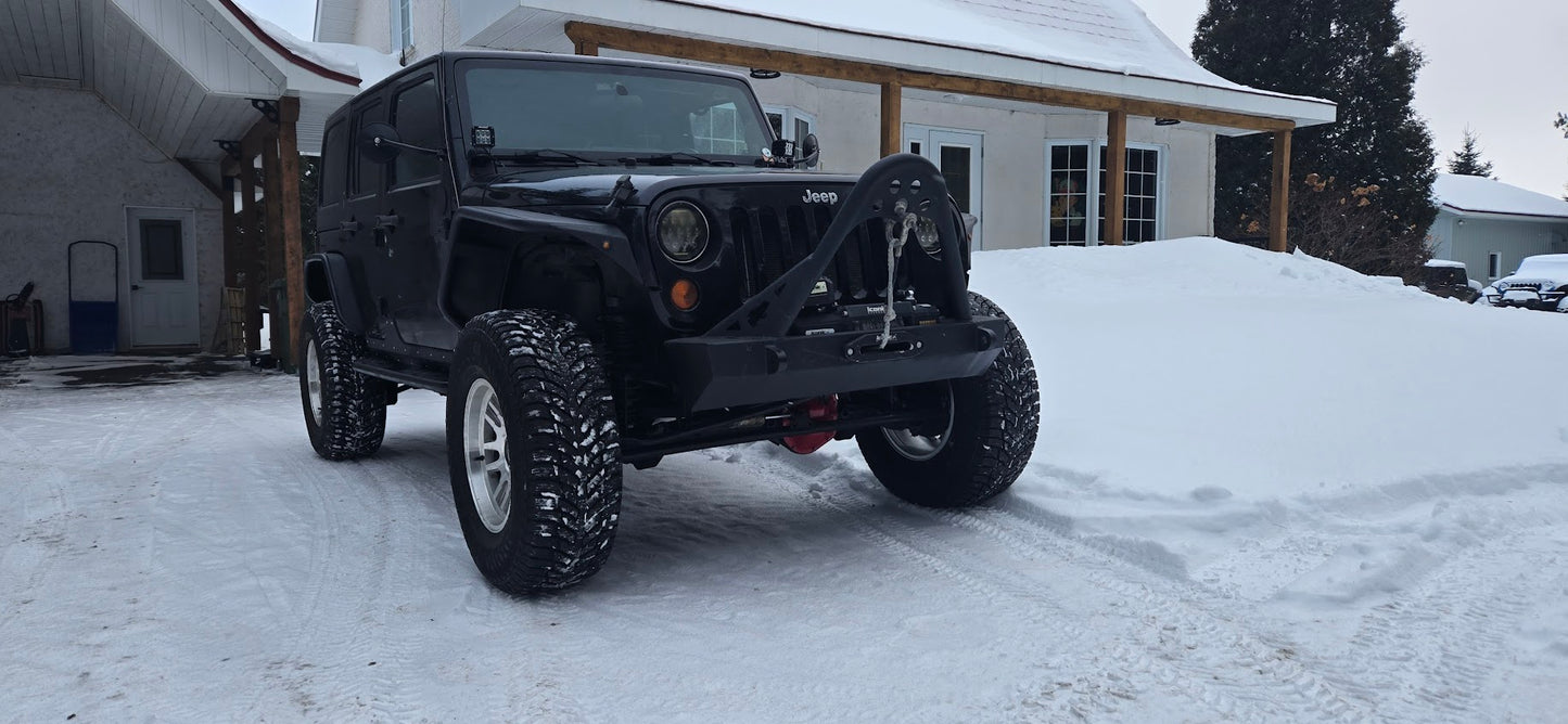 Front bumper stubby stinger