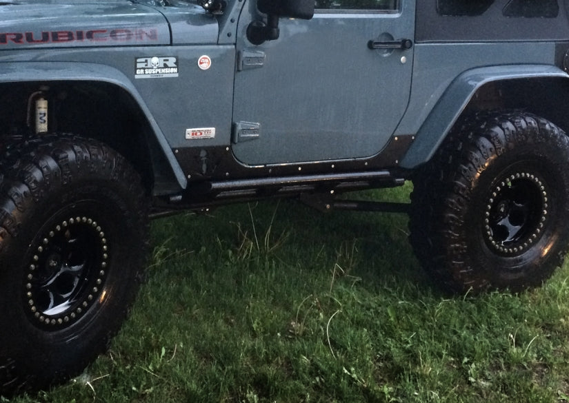 Rock sliders, rock crush JK/JKU – frogfab