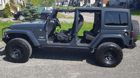 Ensemble de rehaussement pour Jeep Wrangler JK-JKU 2,5''