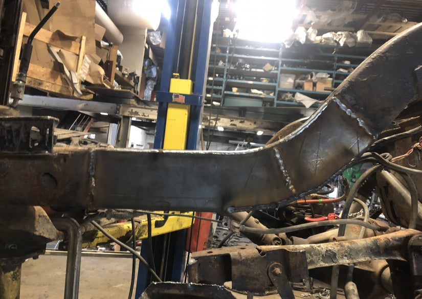 Mid rear frame repair part for Jeep Wrangler TJ