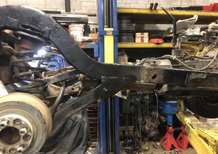Mid rear frame repair part for Jeep Wrangler TJ