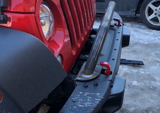 Barre de pare-chocs avant de style ''Tube'' pour Jeep Wrangler JK-JKU